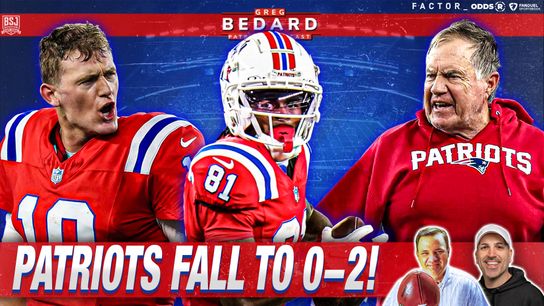 .@fdsportsbook & @drink_AG1 Bedard Patriots Podcast: NE doesn't compete with Miami, drops to 0-2 taken at BSJ Headquarters (Patriots)